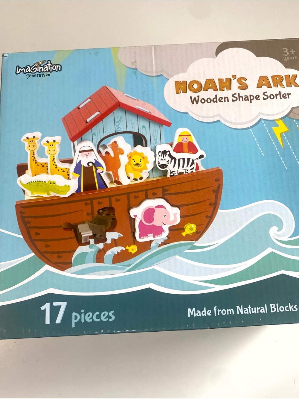 Imagination Generation 18-piece
Noah's Ark wooden shape